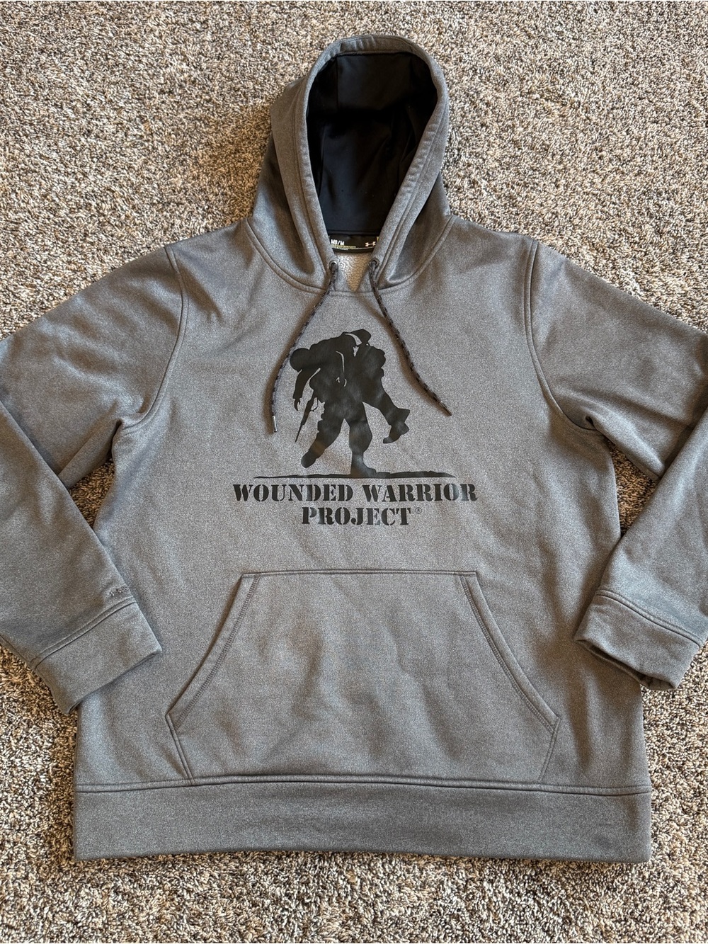 Wounded Warrior Project Under Armour Mens Medium Storm Fit Pullover Sweatshirt